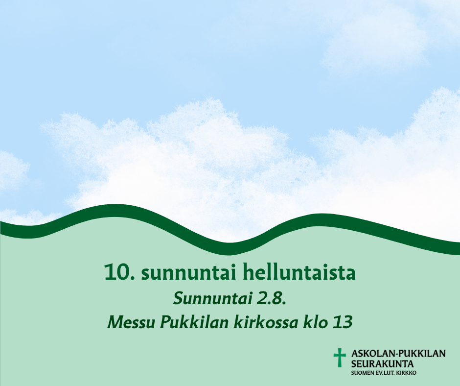 Mainoskuva, jossa on samat tekstit ja tiedot kuin tapahtumakuvauksessa. 