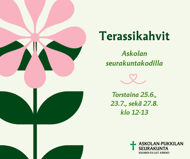 Mainoskuva, jossa on samat tekstit ja tiedot kuin tapahtumakuvauksessa. 
