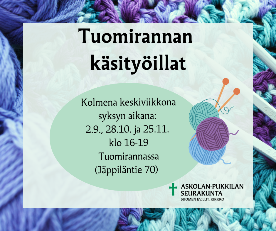 Mainoskuva, jossa on samat tekstit ja tiedot kuin tapahtumakuvauksessa. 